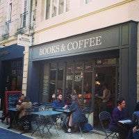 2-books and coffee